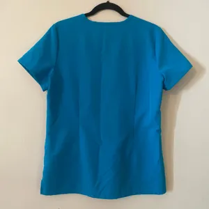 FIGS Extreme Blue Catarina Scrub Top Uniform Nurse Doctor Women's size Small thumbnail 5