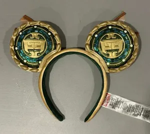 Disney Parks Black Panther Wakanda Forever Mickey Ears Headband Marvel thumbnail 1