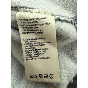 We The Free x Free People‎ Kassey Half Zip Sweatshirt Two Tone Gray Size Medium thumbnail 11