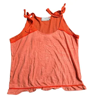 Adidas‎ by Stella McCartney Mesh Orange Tank Size: M thumbnail 1