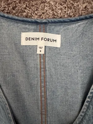 Denim Forum Aritzia Vest 90s Mia Denim thumbnail 2
