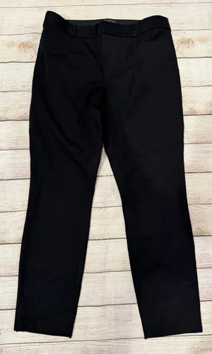 Banana Republic Sloan Ankle Pants Women's Size 6 Black Pockets Mid Rise thumbnail 1