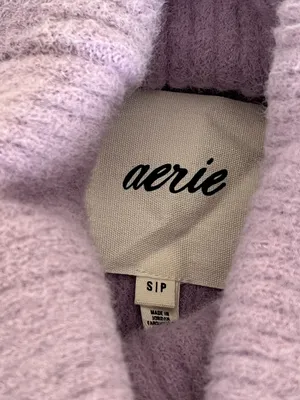 Aerie buttercream turtleneck sweater thumbnail 6