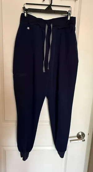 FIGS Zamora Scrub Pants Jogger Women’s Navy Medium thumbnail 1
