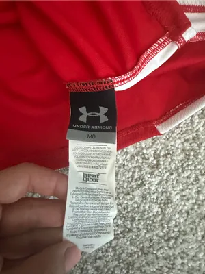 Under Armour Women's Force Athletic Kilt Team Lacrosse Skirt Red White MD thumbnail 2