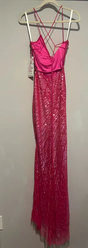 Alyce Paris Prom Dress Fuchsia 61361 thumbnail 4