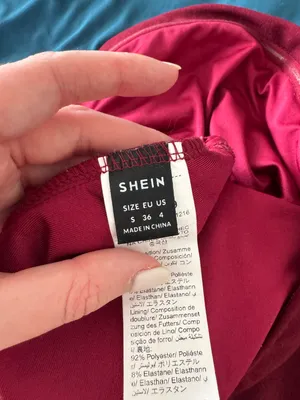 SheIn Tight Red Dress thumbnail 4