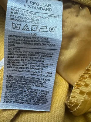 Old Navy Women’s Mustard Chinos Sz 8R thumbnail 9