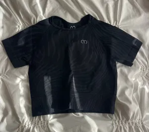 Mentafit Gym Top Black thumbnail 1
