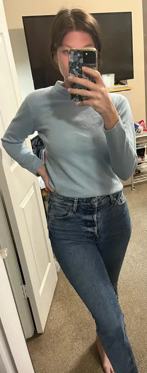 Talbots Light Blue Sweater thumbnail 1
