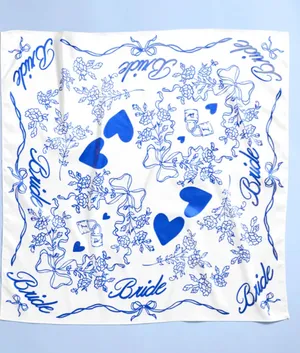 Bride bandana Blue thumbnail 1