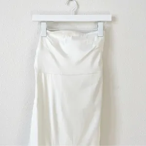 Selfie Leslie Always And Forever Bow Back Midi Dress White Size Large FLAWED thumbnail 6