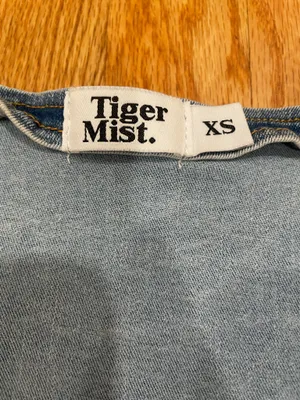 Tiger Mist Denim Vest Tank thumbnail 2