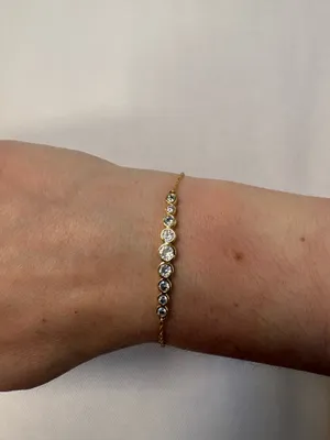 Kate Spade Bracelet Gold Circle Slider Adjustable thumbnail 3