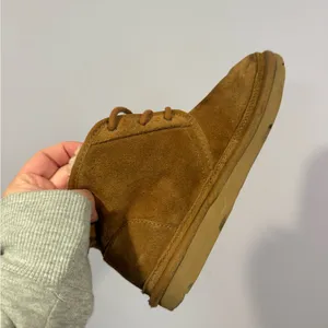 Ugg Neumel‎ brown tie up soft boots thumbnail 4
