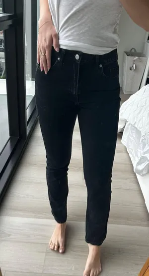 H&M Black Denim Jeans thumbnail 1