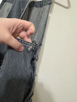 Levi’s Vintage Denim Gray Overalls thumbnail 9