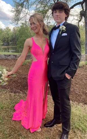 Prom Dress Pink Size 00 thumbnail 2