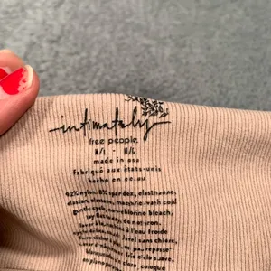 Free People Tube Top in Soft Beige thumbnail 4