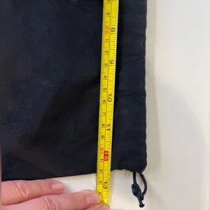rag & bone‎ Black Dust Bag with White Logo 12.5x14.5” thumbnail 5