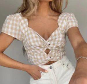 Lane 201 felt cute cutout top thumbnail 1
