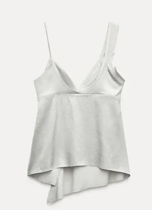 BRAND NEW  SATIN EFFECT TANK thumbnail 2