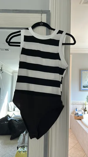 Stripped Bodysuit  thumbnail 2