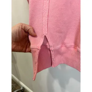 American Eagle Oversized Pink Distressed Sweater‎ Cotton Blend Casual Size Small thumbnail 4