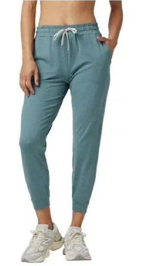 Vuori Blue Teal Performance Joggers XS Drawstring Athleisure Lounge Travel Pants thumbnail 1
