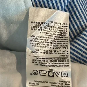 Womens Shorts-BANANA REPUBLIC-blue/white striped‎ seersucker Bermuda Size 14 thumbnail 6