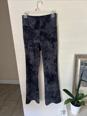 Lululemon Groove Super-High-Rise Flared Nulu Diamond Dye Pitch Grey Graphite 8 thumbnail 2