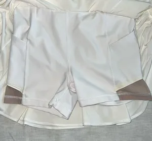 Lululemon Court Crush Dress Skort Built in Shorts Tennis Athletic White Size 8 thumbnail 10