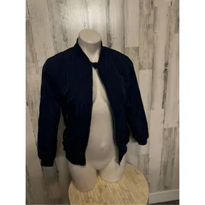 Navy blue jacket Blue thumbnail 3