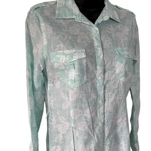 Brooks Brothers Reyn‎ Spooner Hawaiian Traditionals Shirt Dress Sz 6 Blue White thumbnail 2
