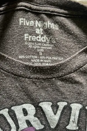 Five Nights At Freddy’s T-Shirt Size Small thumbnail 3