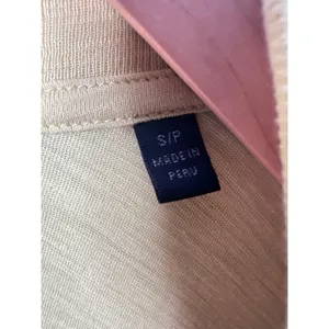 ATM Anthony Thomas Melillo Maxi Dress Womens Small Yellow Pima Cotton Slub comfy thumbnail 8