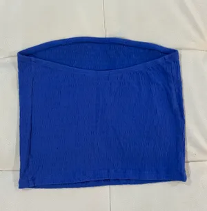 American Eagle Outfitters Blue Bandeau Top thumbnail 2