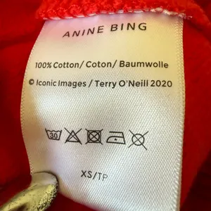 ANINE BING | Tyler Jogger in Red | Extra Small thumbnail 6