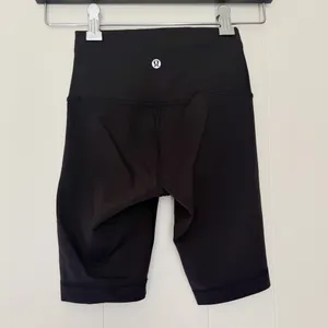 LULULEMON Wunder Train High Rise Short 8" in Black Size 2 thumbnail 7