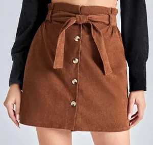 Brown Mini Skirt thumbnail 1