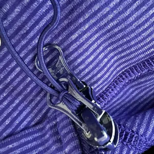1027 Lululemon inStride Jacket Tonka Stripe Pigment Blue sz 6 vintage thumbnail 6