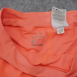 Nike Women's Size Small Pink Orange Running Shorts Dri-FIT Athletic Lightweight thumbnail 4
