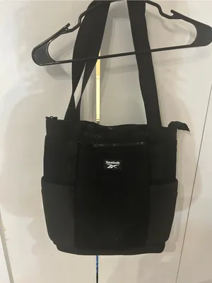 Reebok Black Mesh Front Tote thumbnail 7