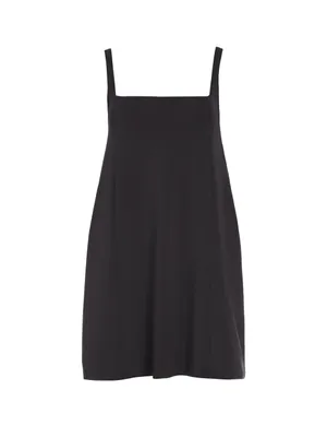 The Park Andy Mini Dress Square Neck Noir Dark Navy Small thumbnail 7