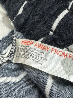 Anthropologie Cecilia Pettersson Wide Leg Flannel Pajama Pants Women’s Small thumbnail 4