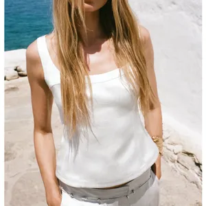 Zara NWT pearly off white ivory satin thick structured top thumbnail 8