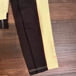 P.E Nation Activewear Leggings Black Lime Green Colorblock High Rise Small S P thumbnail 2