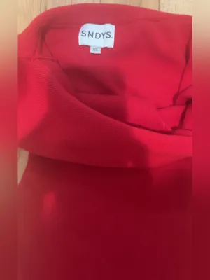 Revolve SNDYS JAYMES RED MINI DRESS thumbnail 4