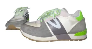 TRETORN Rawlins Sneakers Women's‎ Lace-Up Casual Tennis Concrete Gray Green 7.5 thumbnail 1