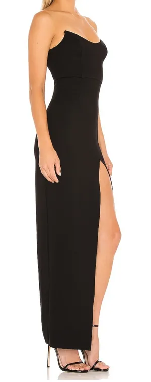 RYLEIGH STRAPLESS MAXI DRESS
Size XS 
Black thumbnail 1